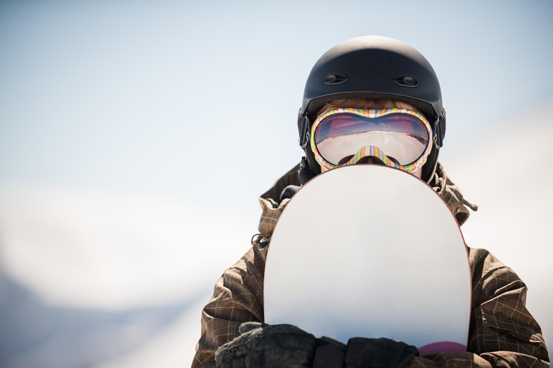 snowboard and
  snowboarder. extreme winter sport 